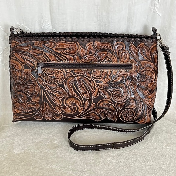 Avelar Handbags - Avelar Handtooled Leather Shoulder Bag 🎉2X Host Pick🎉